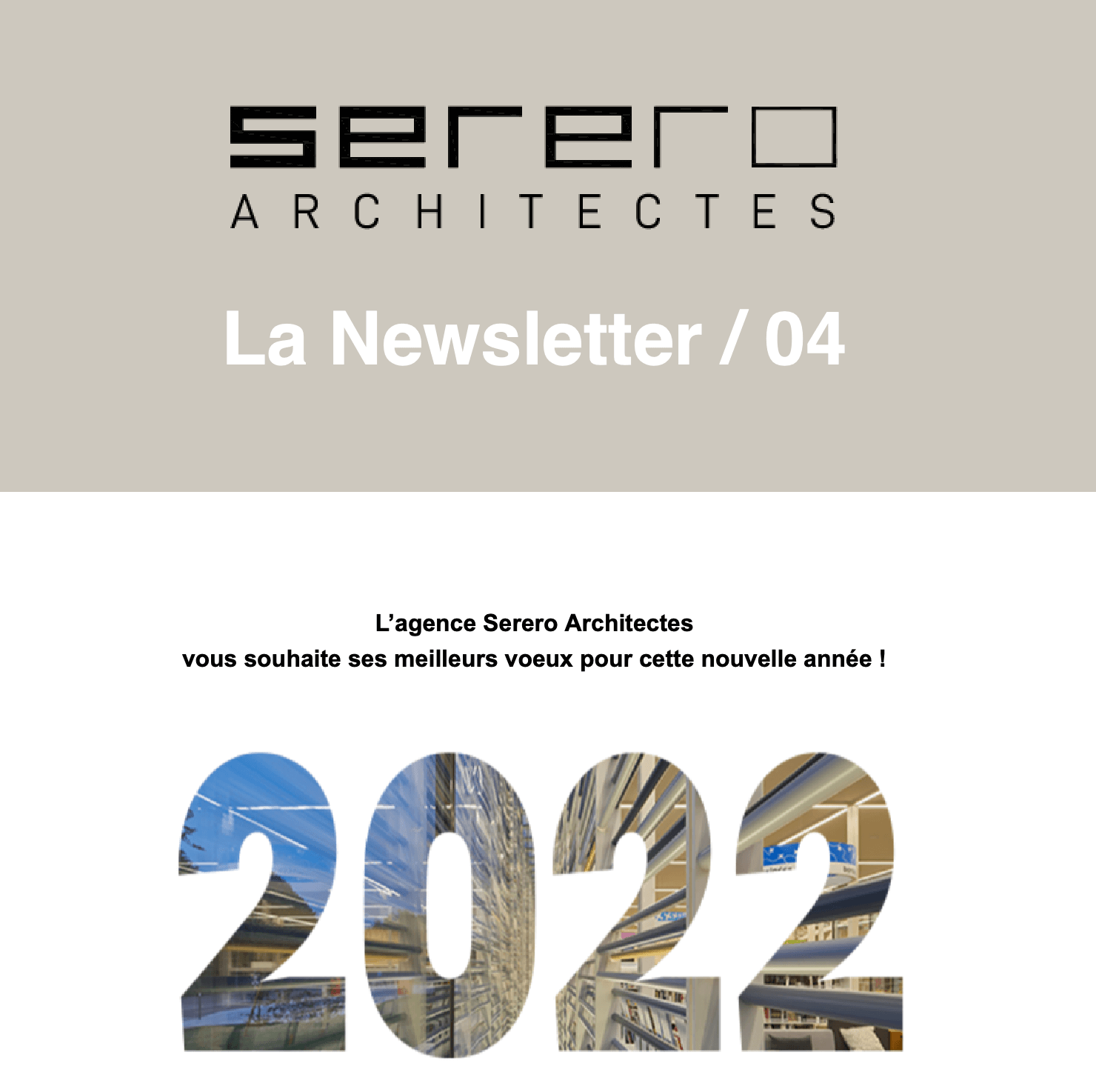 image newsletter 4 serero architectes