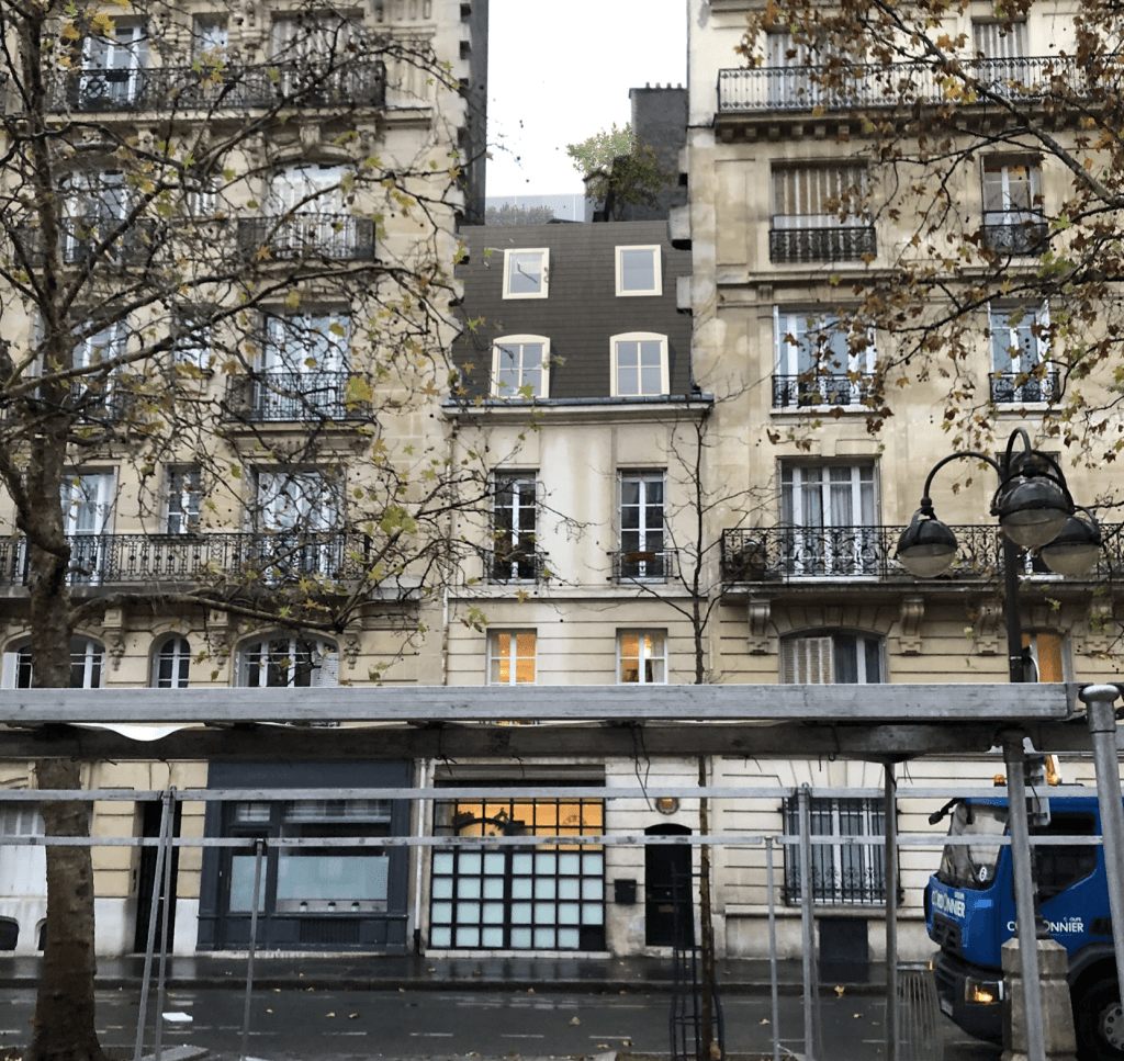 SURELEVATION IMMEUBLE PARIS SERERO ARCHITECTES