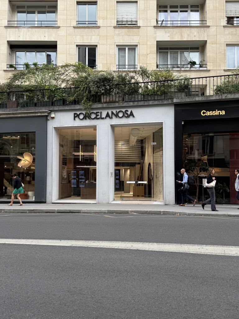 Porcelanosa Paris Bac Serero Architectes